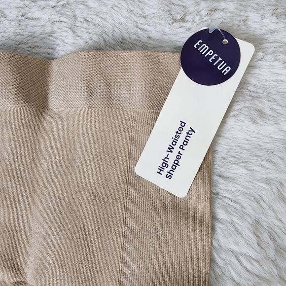 Shapermint Empetua Nude High-Waist Tummy Control Shaper Panty Small NWT - Picture 8 of 12